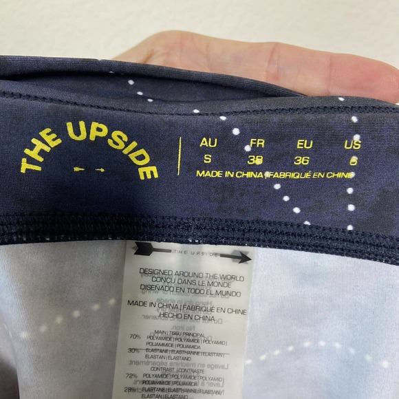 The Upside Stars NYC Cropped Leggings Sz 6 - Picture 7 of 7